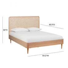 Load image into Gallery viewer, Carmen Cane Bed In Queen