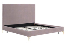 Load image into Gallery viewer, Delilah Textured Velvet Bed in Queen