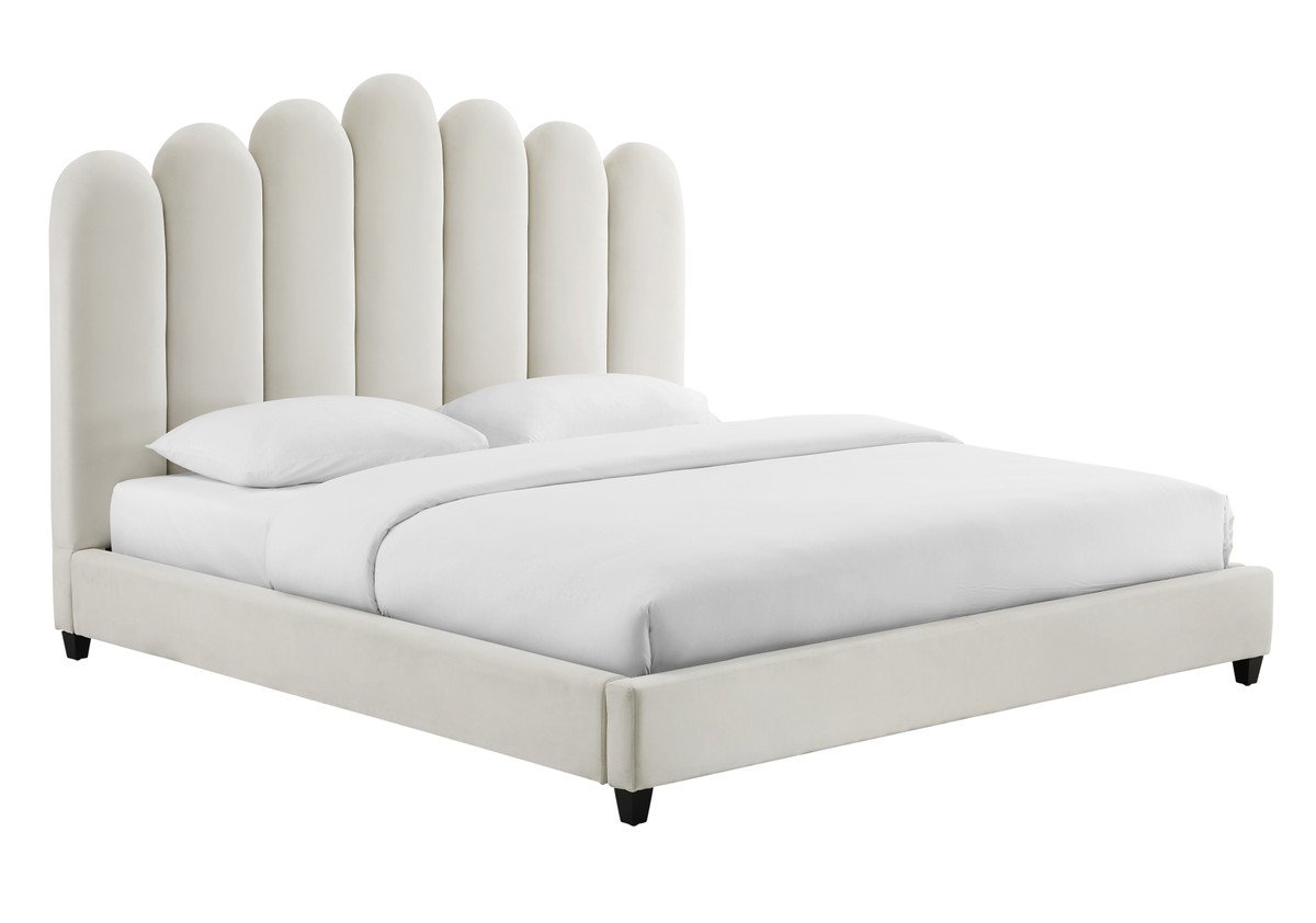 Celine Velvet Bed in Queen By Inspire Me! Home Decor