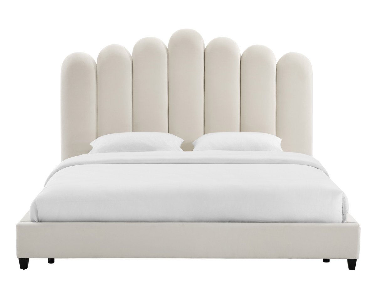 Celine Velvet Bed in Queen By Inspire Me! Home Decor