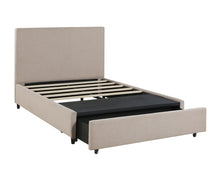 Load image into Gallery viewer, Edgar Beige Storage Bed Queen