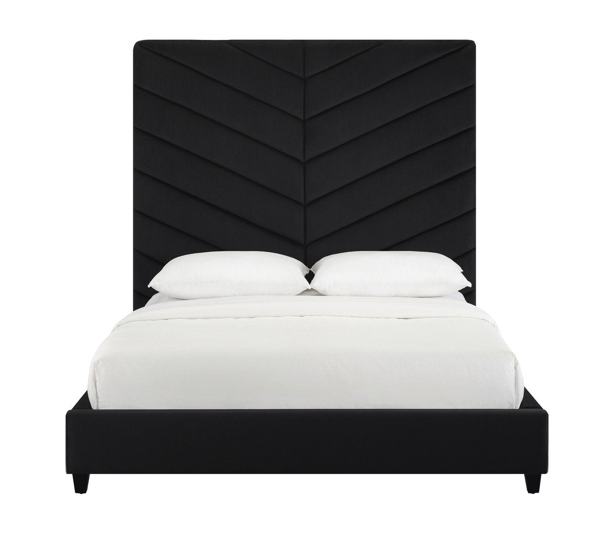Javan Velvet Bed in King