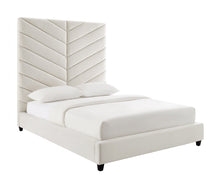 Load image into Gallery viewer, Javan Velvet Bed in King