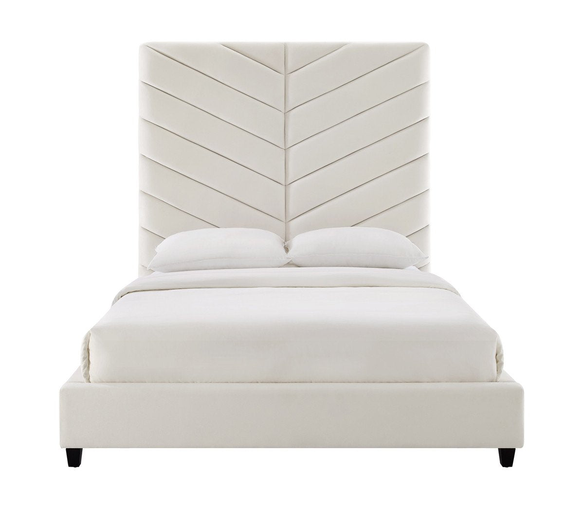Javan Velvet Bed in King