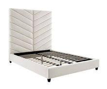 Load image into Gallery viewer, Javan Velvet Bed in King