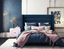 Load image into Gallery viewer, Koah Velvet Bed in Queen
