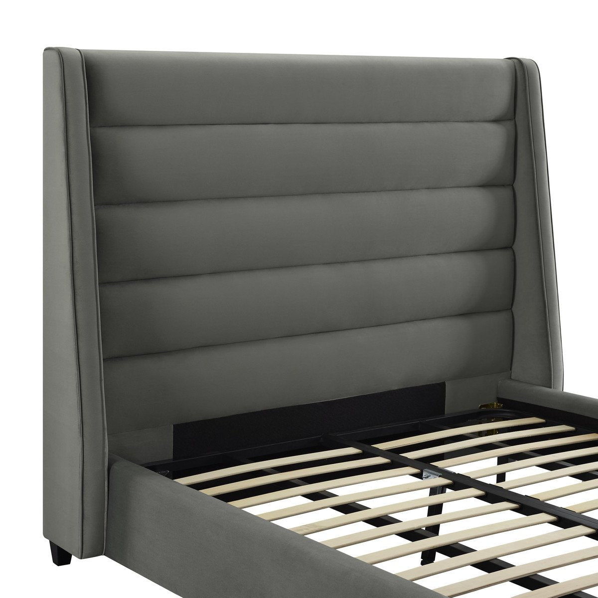 Koah Velvet Bed in Queen