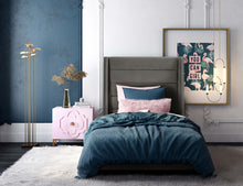 Load image into Gallery viewer, Koah Velvet Bed in Twin