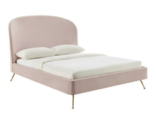 Load image into Gallery viewer, Vivi Velvet Bed in Queen