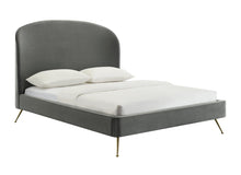 Load image into Gallery viewer, Vivi Velvet Bed in Queen