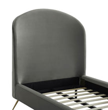 Load image into Gallery viewer, Vivi Blush Velvet Bed in Twin