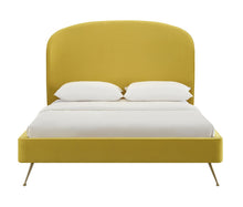 Load image into Gallery viewer, Vivi Velvet Bed in Queen