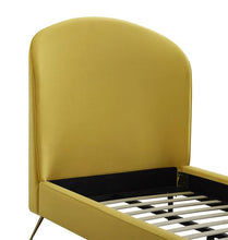 Load image into Gallery viewer, Vivi Blush Velvet Bed in Twin