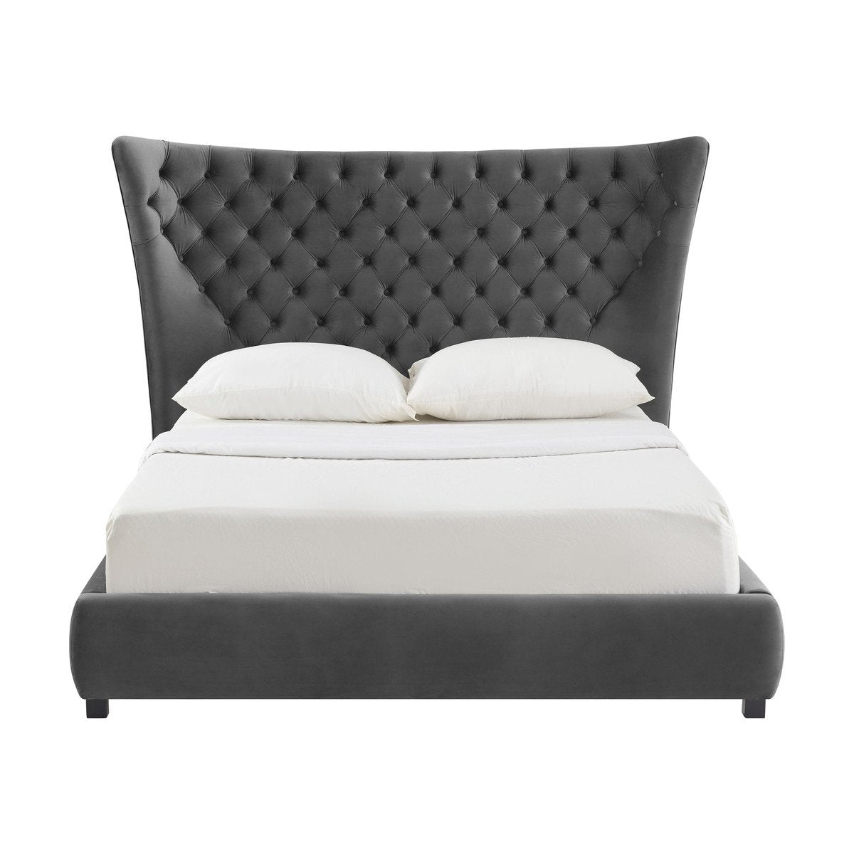 Sassy Velvet King Bed