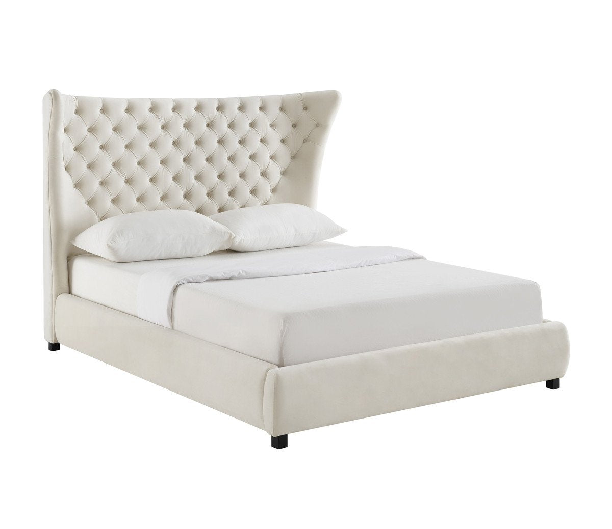 Sassy Velvet King Bed