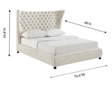 Load image into Gallery viewer, Sassy Velvet King Bed