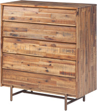 Load image into Gallery viewer, Bushwick Wooden 5 Drawer Chest