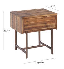 Load image into Gallery viewer, Bushwick Wooden Nightstand