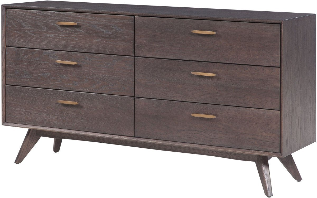 Loft Wooden 6 Drawer Dresser