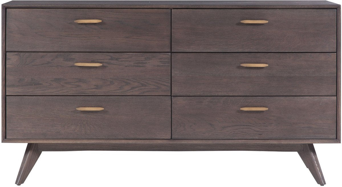 Loft Wooden 6 Drawer Dresser