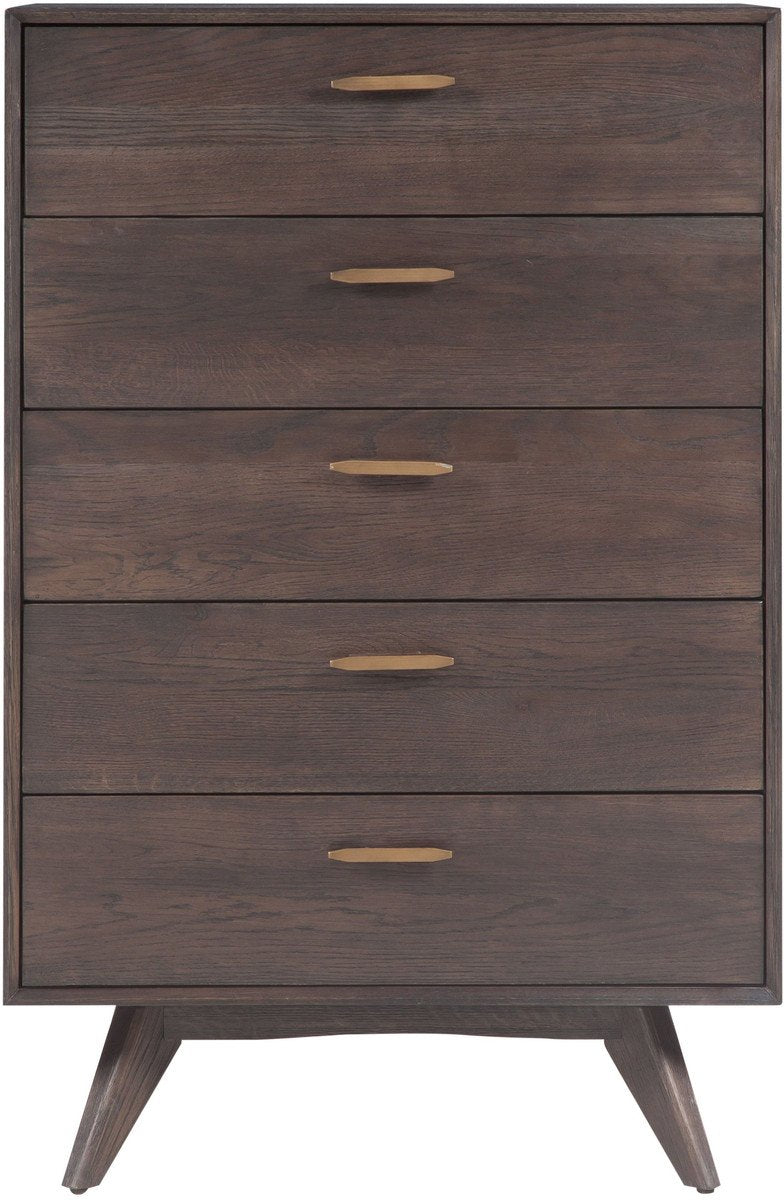 Loft Wooden 5 Drawer Chest