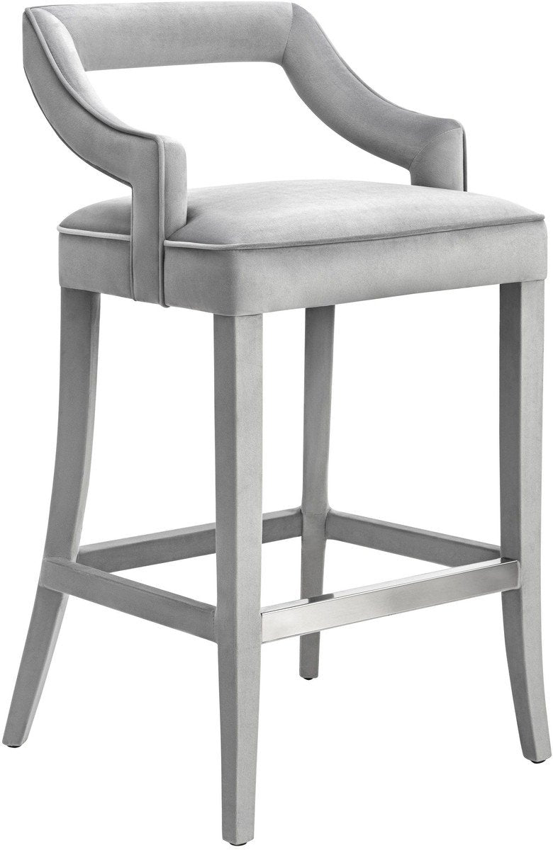 Tiffany Velvet Bar Stool