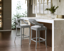 Load image into Gallery viewer, Tiffany Velvet Bar Stool