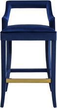 Load image into Gallery viewer, Tiffany Velvet Bar Stool