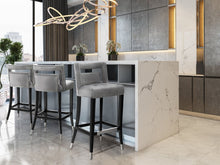 Load image into Gallery viewer, Hart Velvet Bar Stool