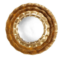 Load image into Gallery viewer, Petal Gold Mirror