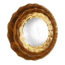 Load image into Gallery viewer, Petal Gold Mirror