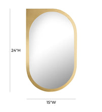 Load image into Gallery viewer, Darby Oval Mirror