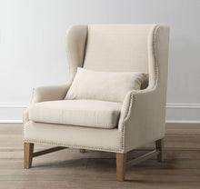 Load image into Gallery viewer, Devon Linen Wing Chair