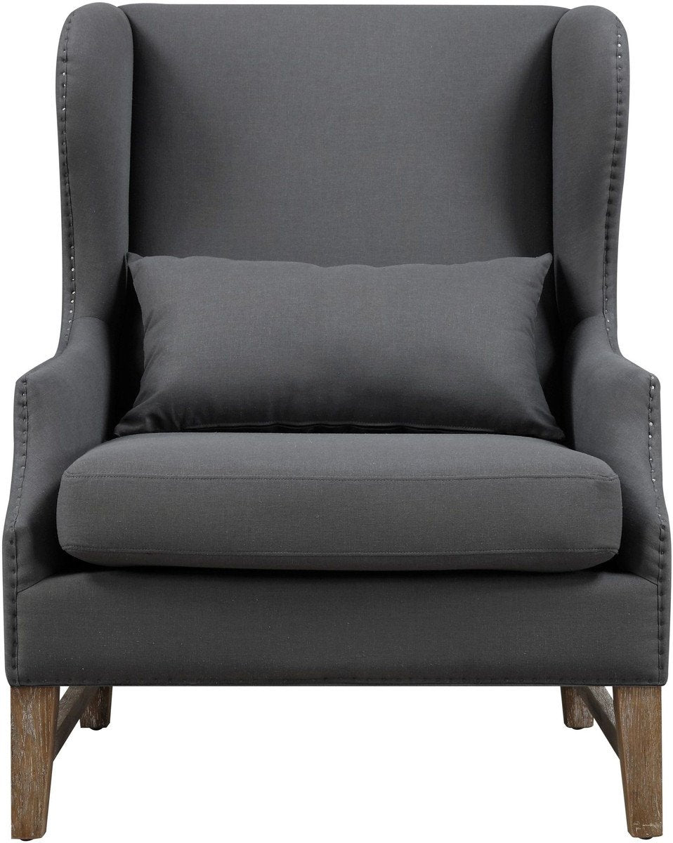 Devon Linen Wing Chair