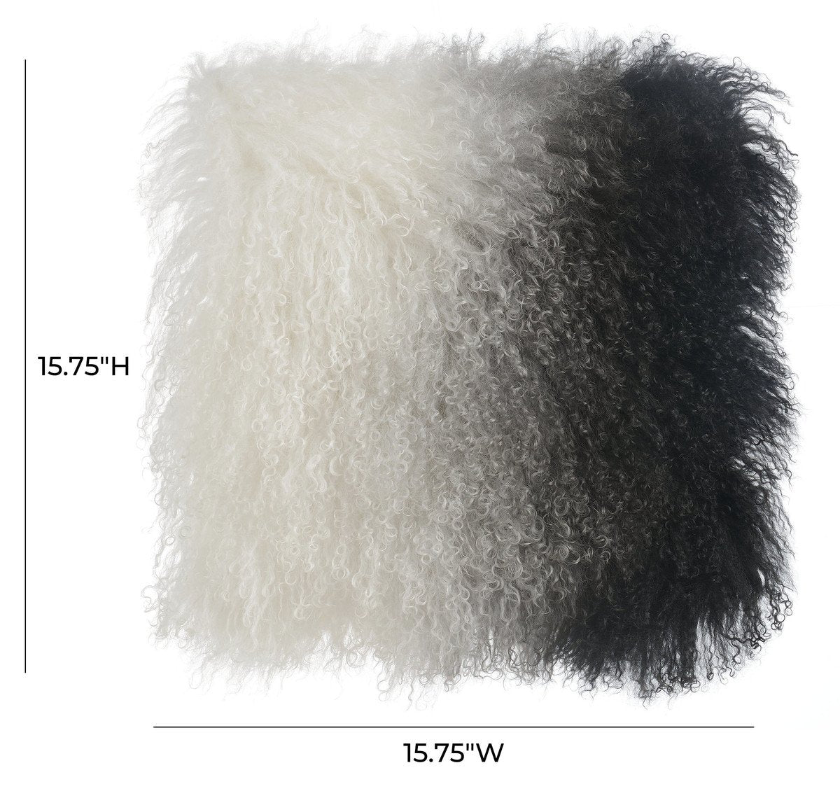 Tibetan Sheep Pillow Dual Shade