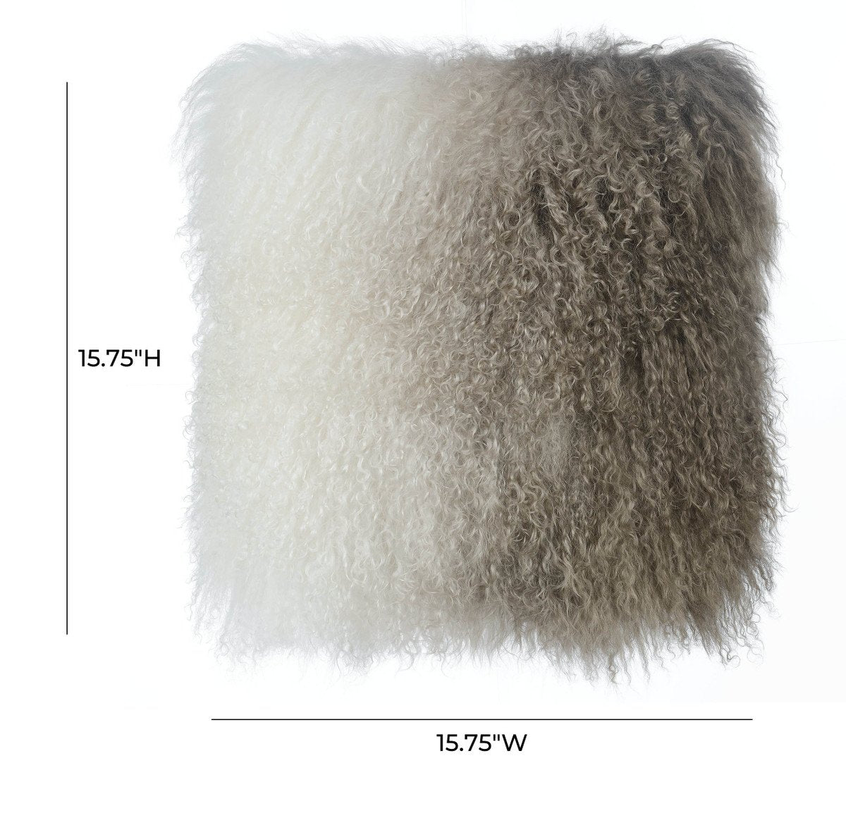 Tibetan Sheep Pillow Dual Shade