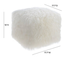 Load image into Gallery viewer, Tibetan Sheep Pouf