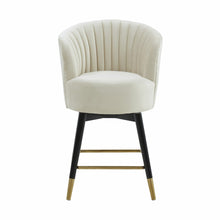 Load image into Gallery viewer, Liana Velvet Swivel Stool by Inspire Me! Home Decor