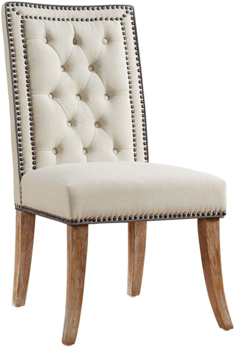 Garrett Linen Dining Chair (Set of 2)