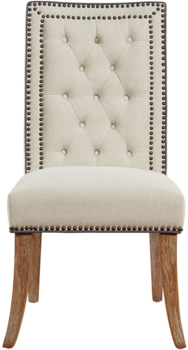 Garrett Linen Dining Chair (Set of 2)