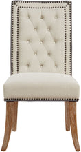 Load image into Gallery viewer, Garrett Linen Dining Chair (Set of 2)