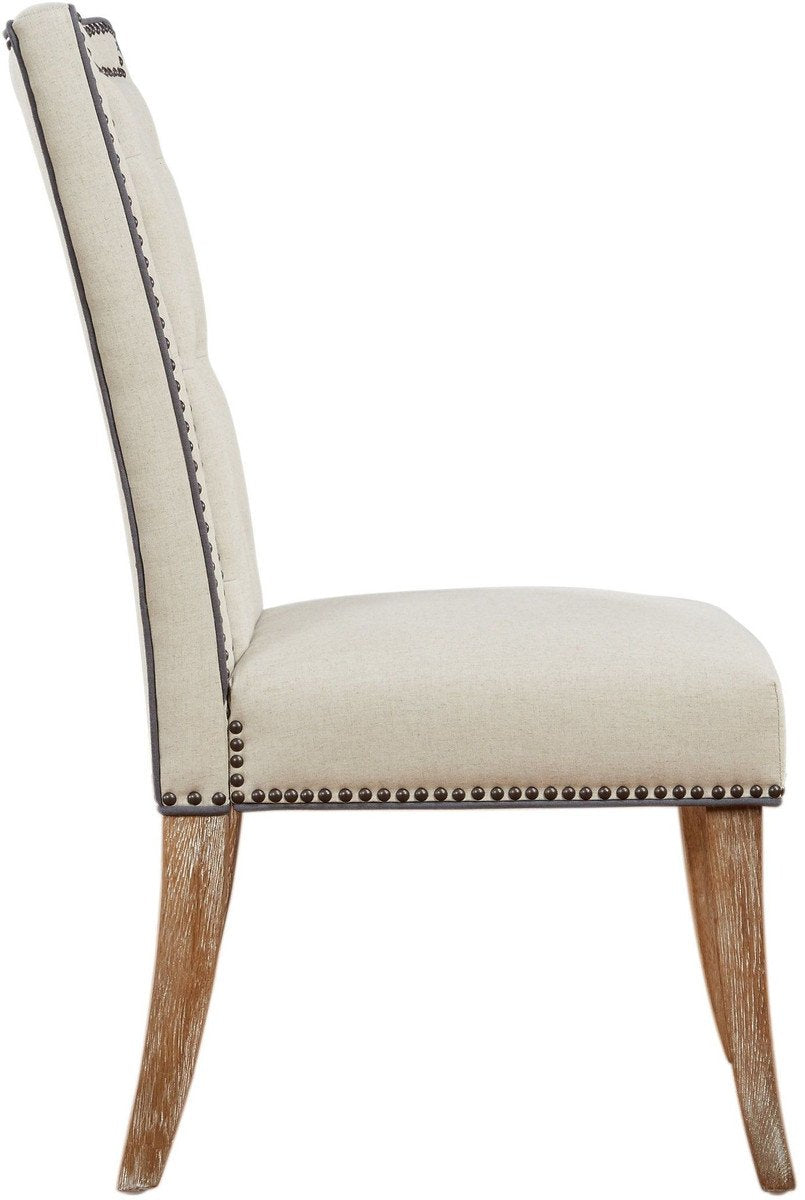 Garrett Linen Dining Chair (Set of 2)