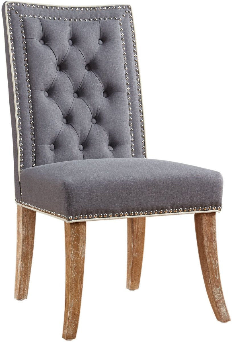 Garrett Linen Dining Chair (Set of 2)