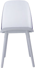 Load image into Gallery viewer, Pasha White Acrylic Chair (Set of 2)