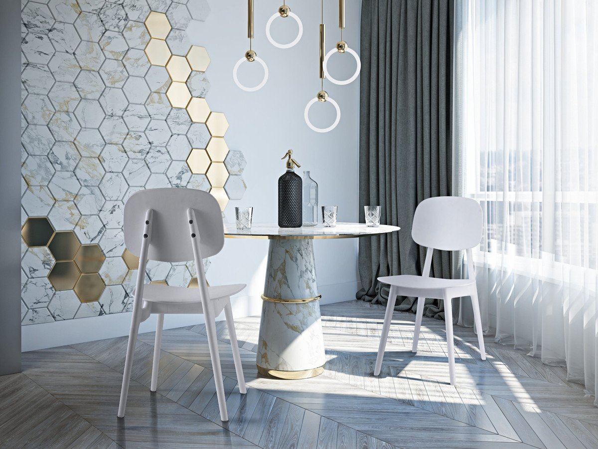 Tao Grey Chair (Set of 2)
