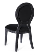 Load image into Gallery viewer, Cerused Oak Black Chair (Set of 2)