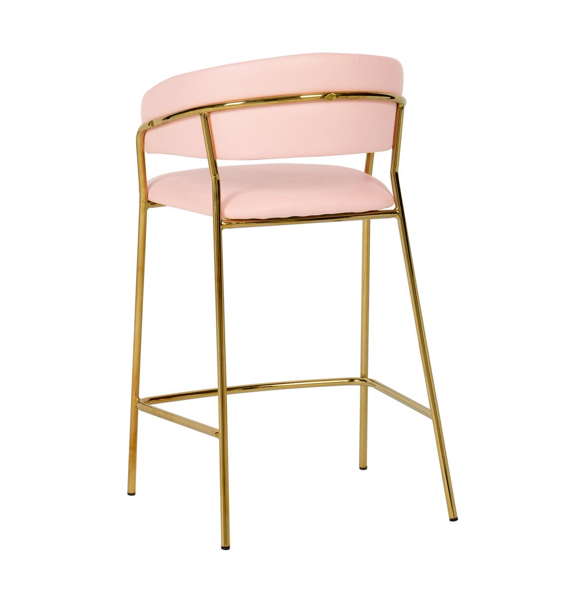 Padma Velvet/Vegan Leather Counter Stool (Set of 2)