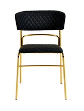 Load image into Gallery viewer, Drant Black Vegan Leather Chair (Set of 2)
