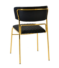 Load image into Gallery viewer, Drant Black Vegan Leather Chair (Set of 2)