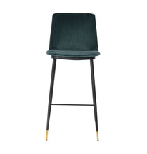 Load image into Gallery viewer, Evora Velvet Counter Stool (Set of 2)